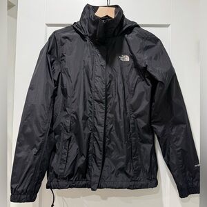 The North Face Women’s HyVent Hooded Rain Jacket Black Size S/P
